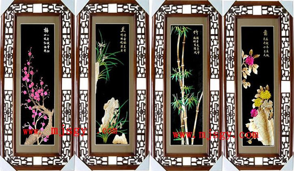 梅兰竹菊(图1)