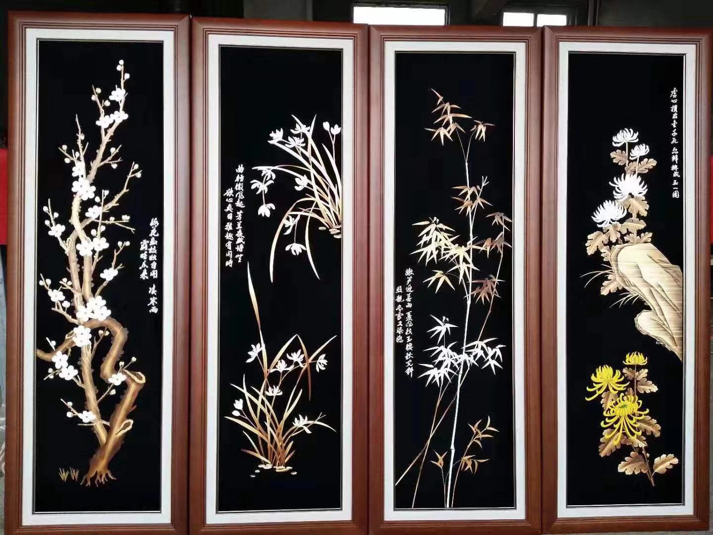 精品四条屏(图1)